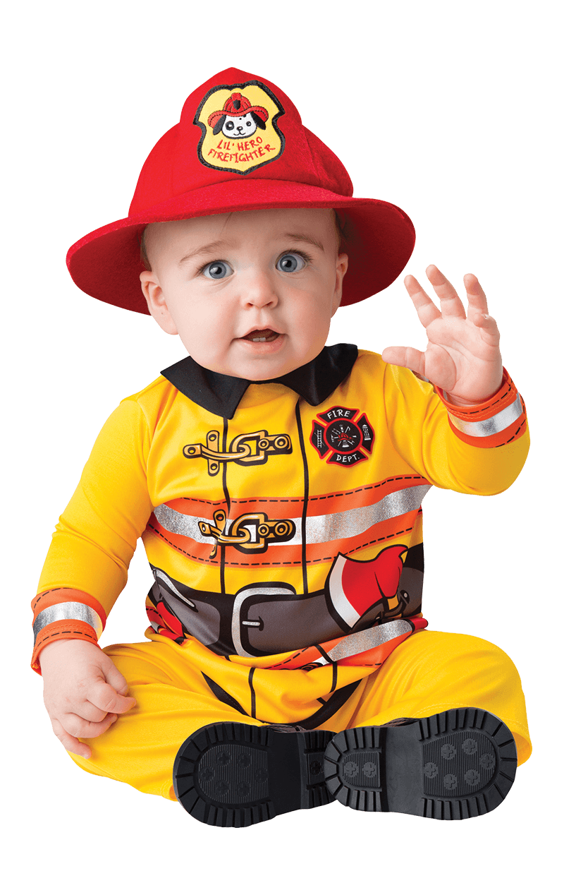 Fireman Baby Costume Joke.co.uk