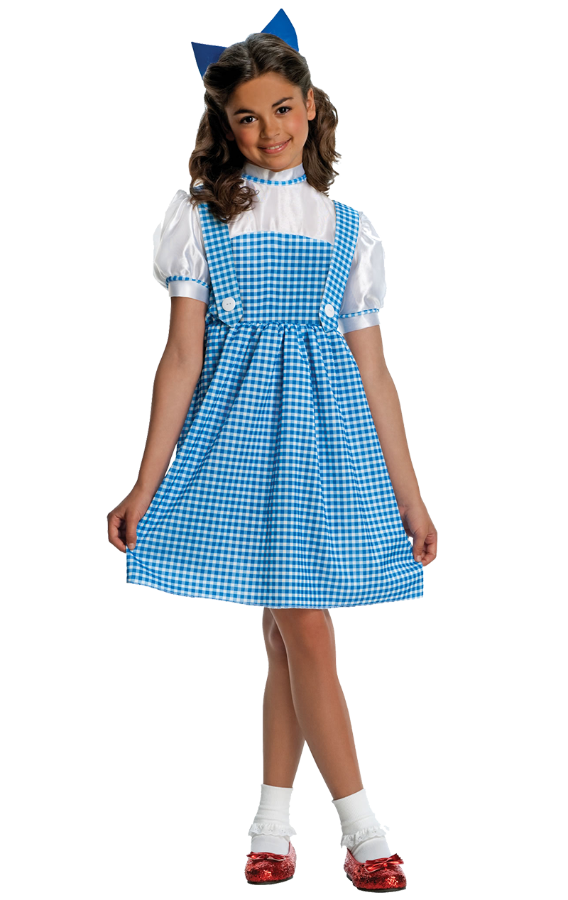 Girls Dorothy Costume : Joke.co.uk