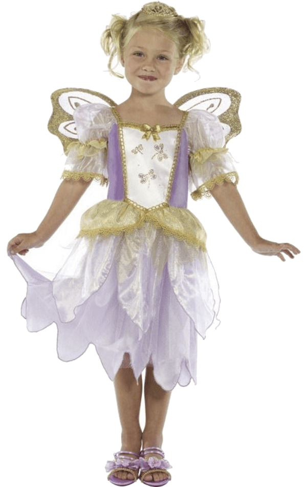 white fairy princess costume