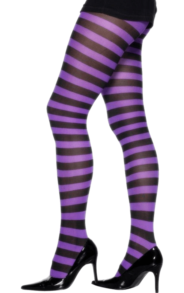 Purple Leopard Leggings for Women
