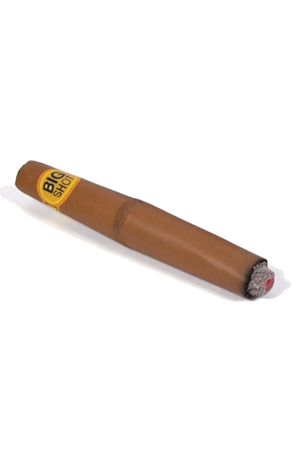 JUMBO FAKE CIGAR AND SPIV MOUSTACHE 1920S GANGSTER FANCY DRESS COSTUME ACCESSORY
