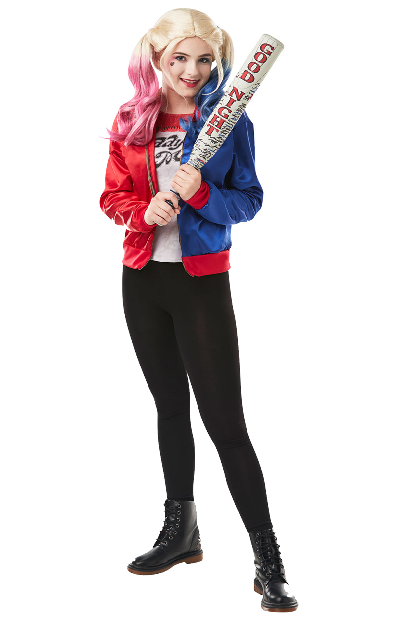 Girls Teen Harley Quinn Costume Jokecouk