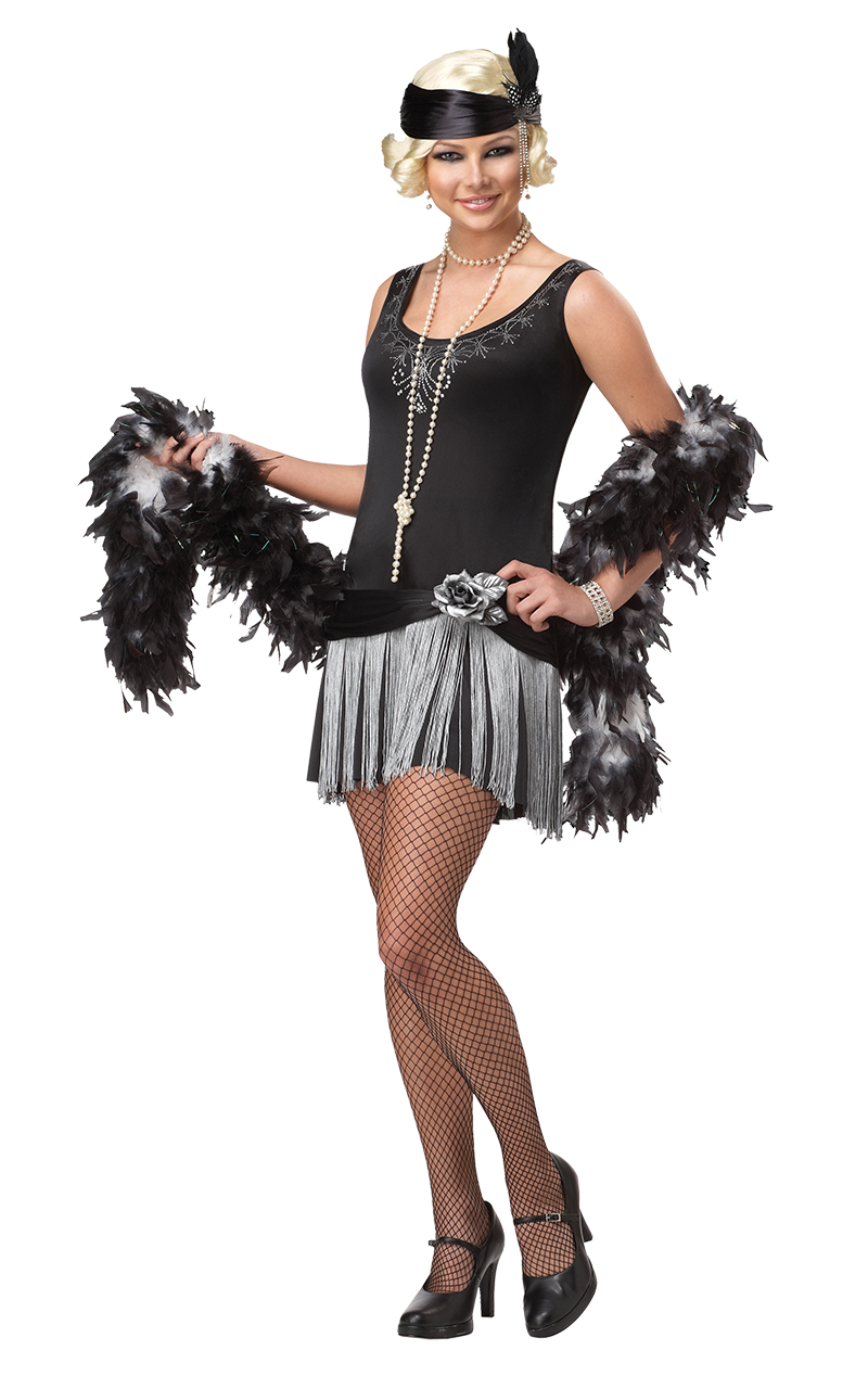 Teen Flapper Girl Costume | Joke.co.uk