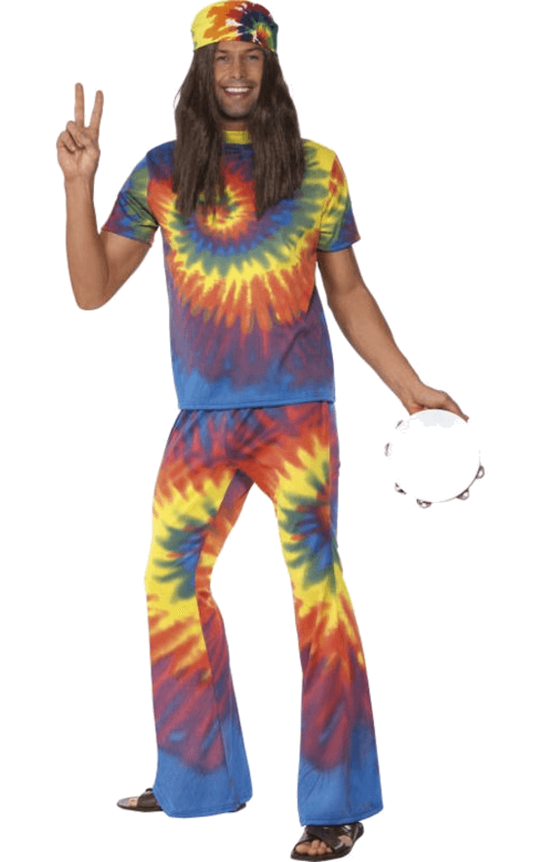 60s Tie Dye Hippie Costume Uk
