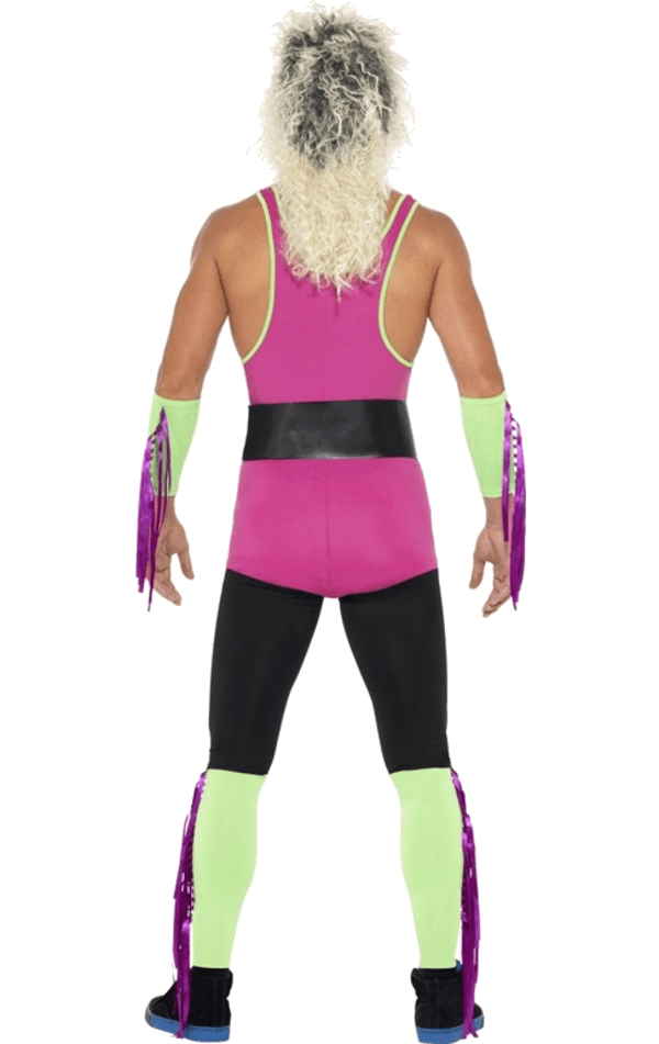 Adult Retro Wrestler Costume | Joke.co.uk