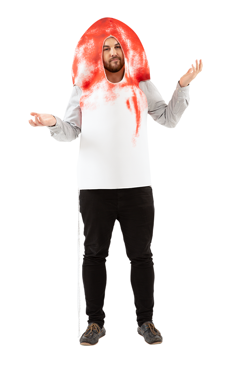 Mens Bloody Tampon Costume Joke.co.uk