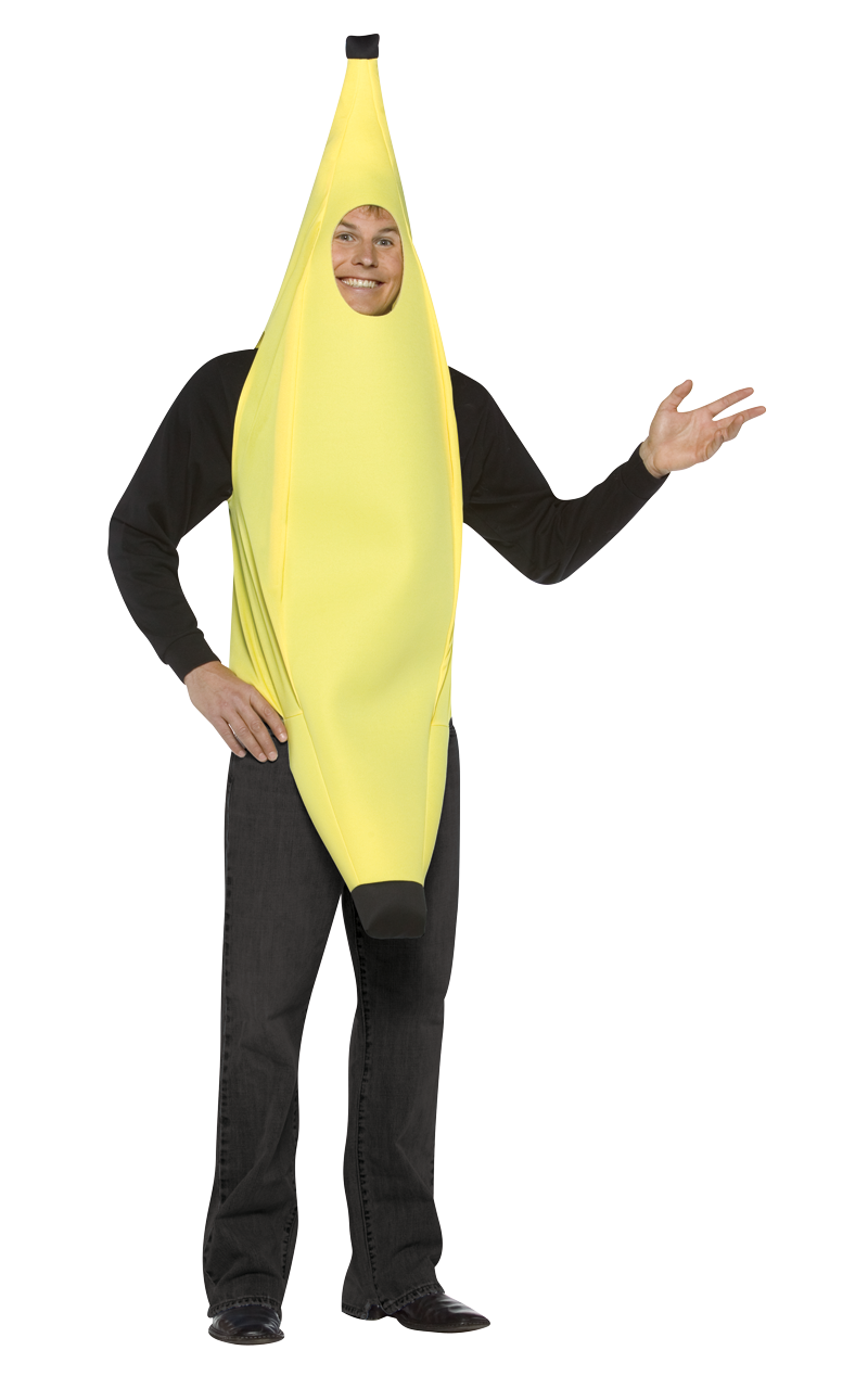 Adult Lightweight Banana Costume Joke.co.uk