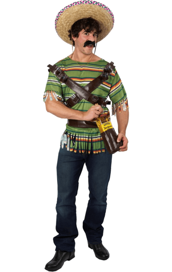 Mexican Tequila Pop'N Dude Costume | Joke.co.uk