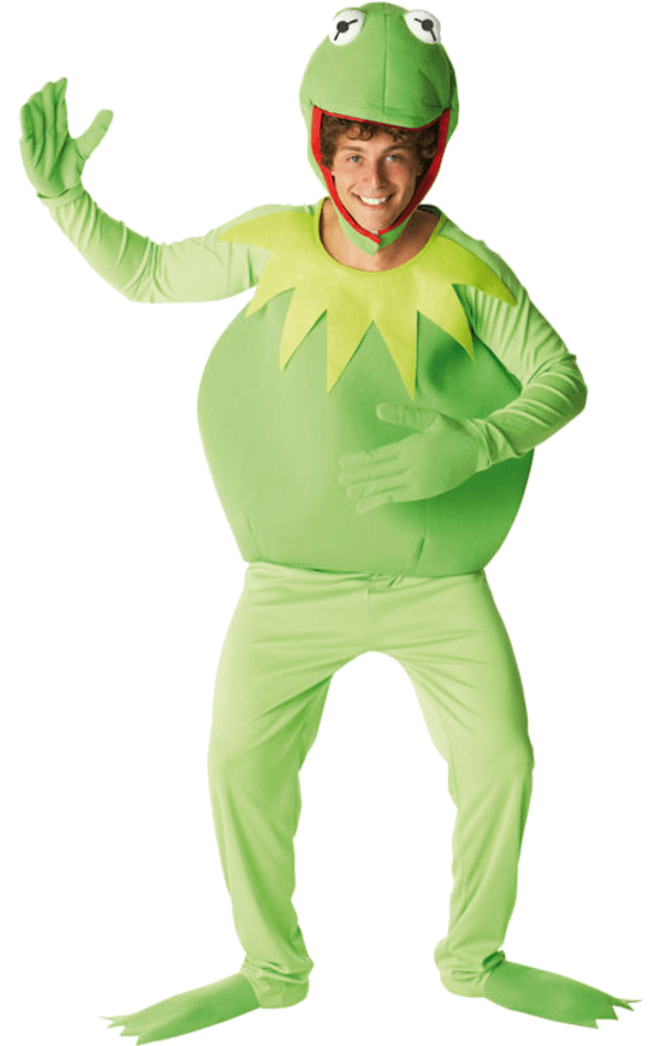 The Muppets Kermit Costume | Joke.co.uk