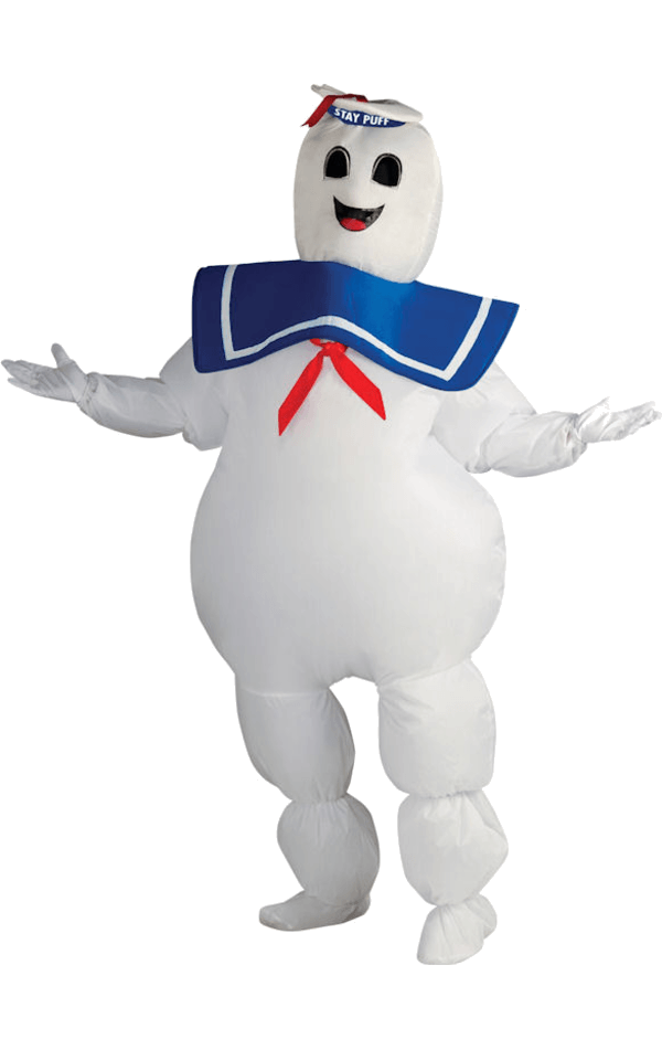 Adult Inflatable Stay Puft Ghostbusters Costume | Joke.co.uk