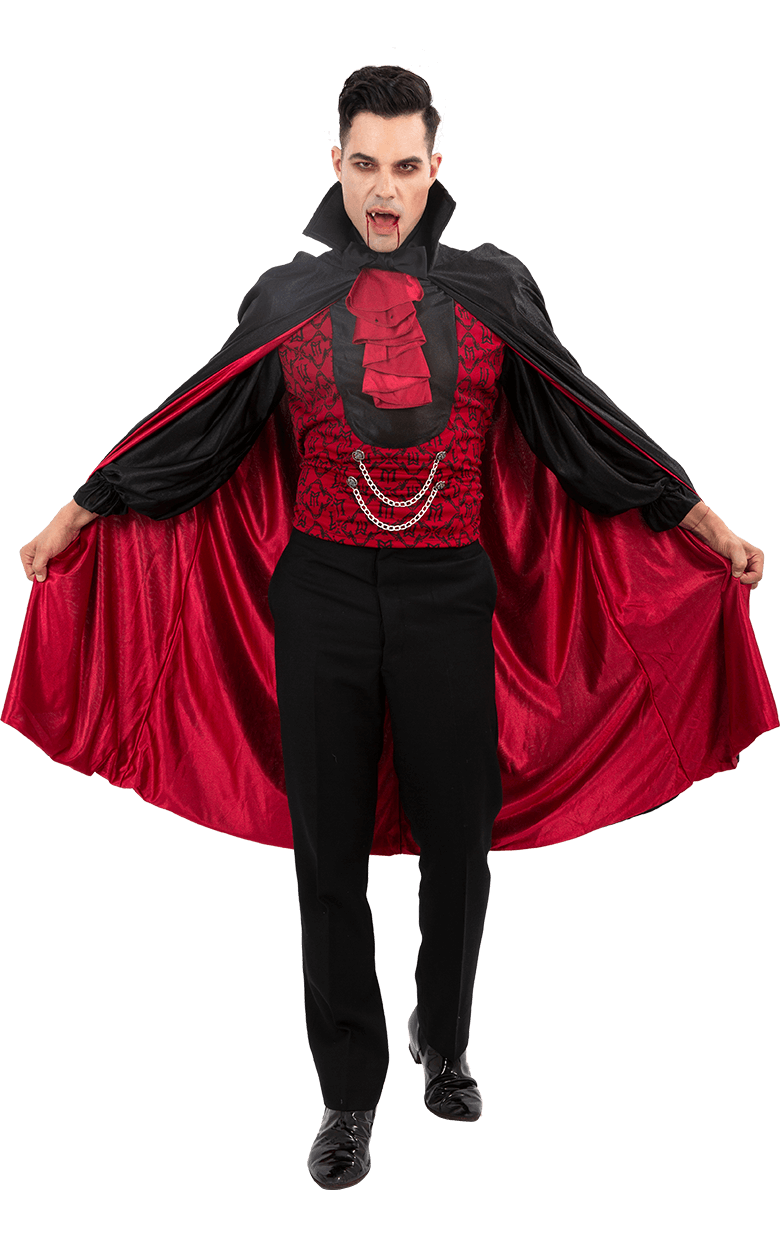 Mens Bloodthirst Vampire Costume | Joke.co.uk