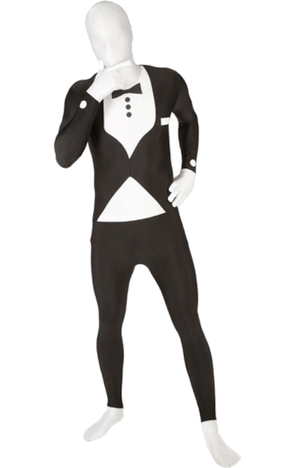 Tuxedo Morphsuit Joke.co.uk