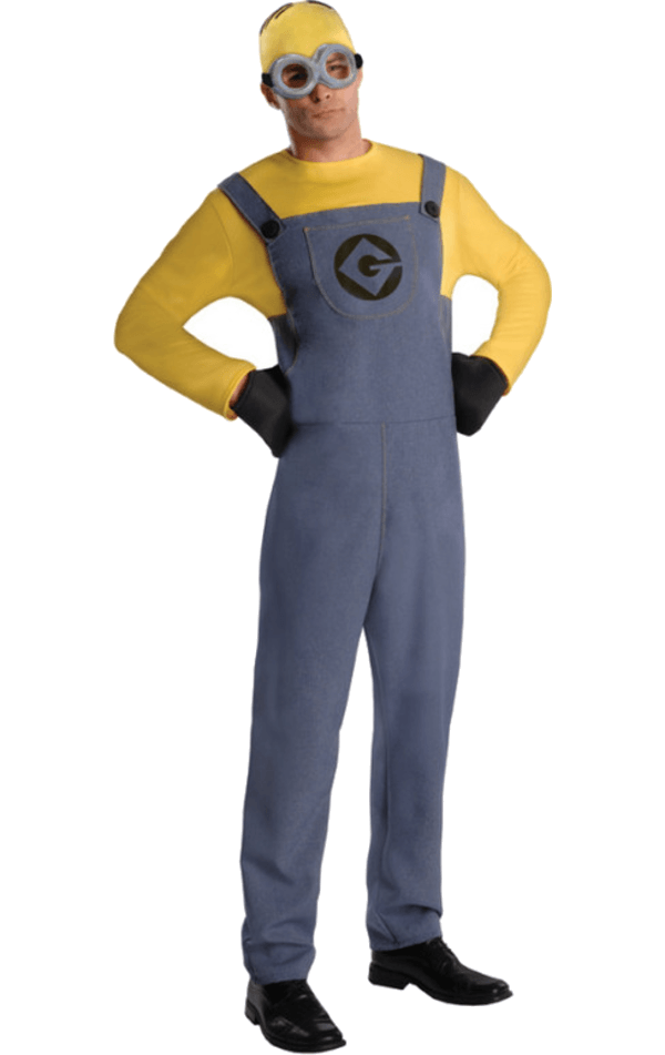 Adult Despicable Me 2 Minion Dave Costume Joke.co.uk