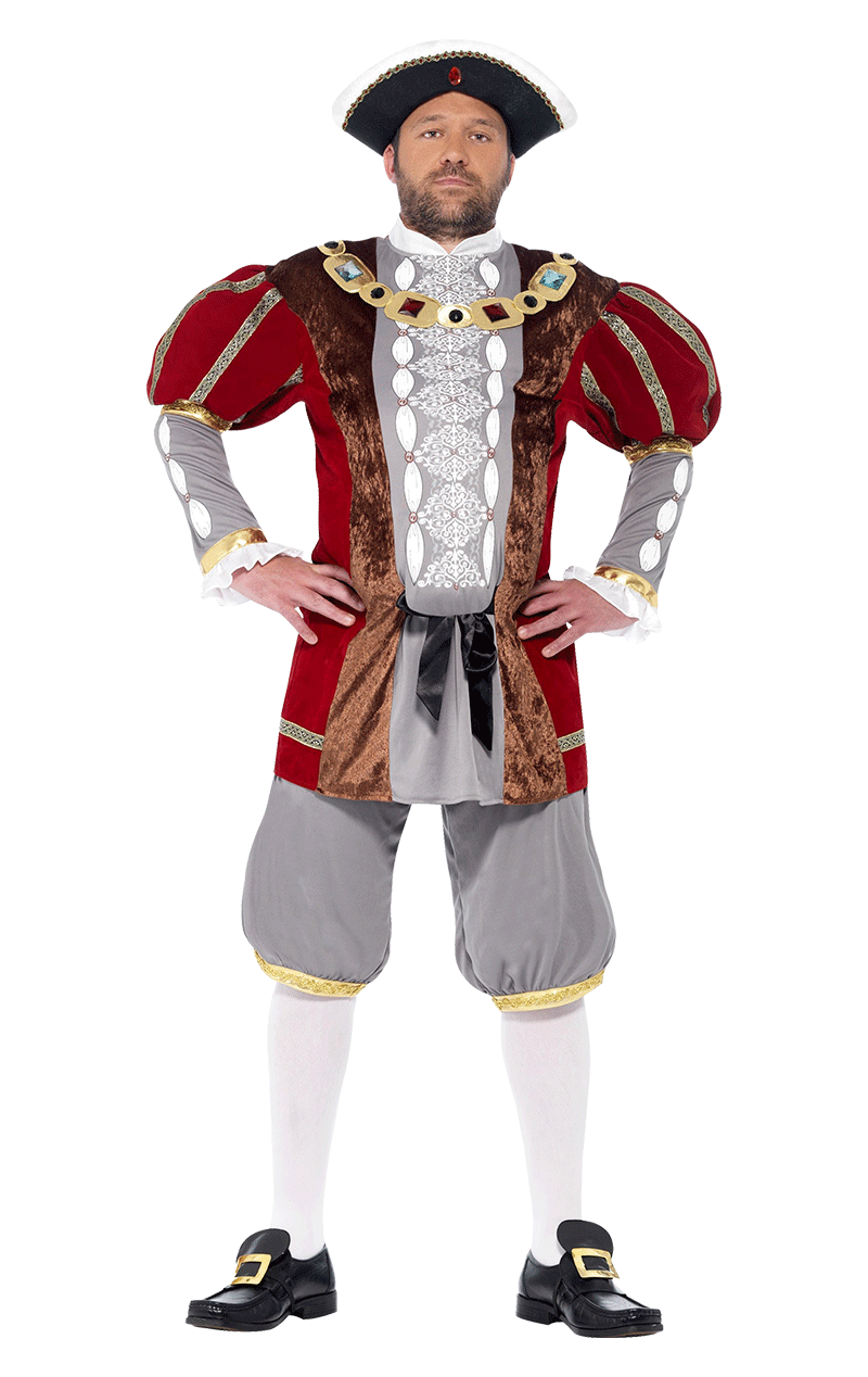 Adult Henry VIII Deluxe Costume | Joke.co.uk