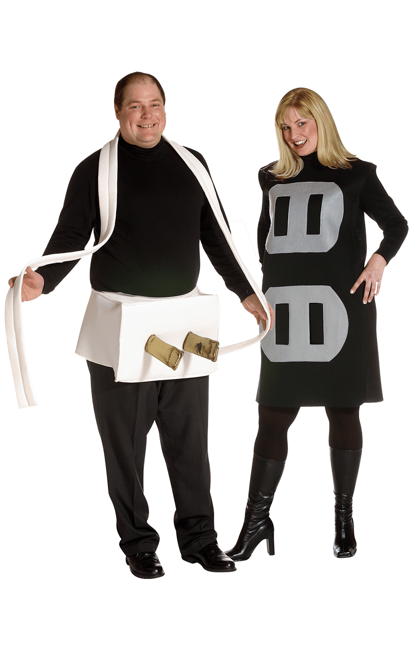 Plug and Socket Couples Costume | Joke.co.uk