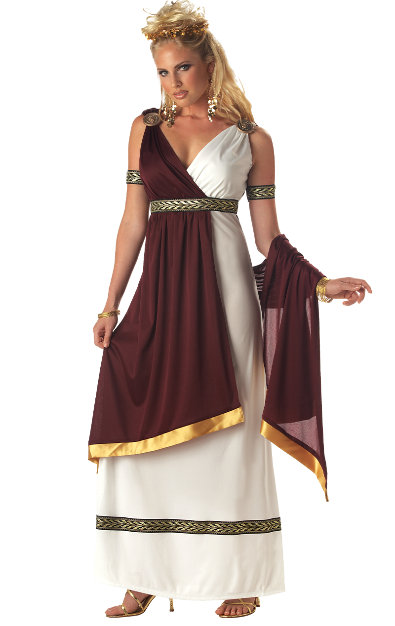 Adult Elegant Roman Empress Costume Uk