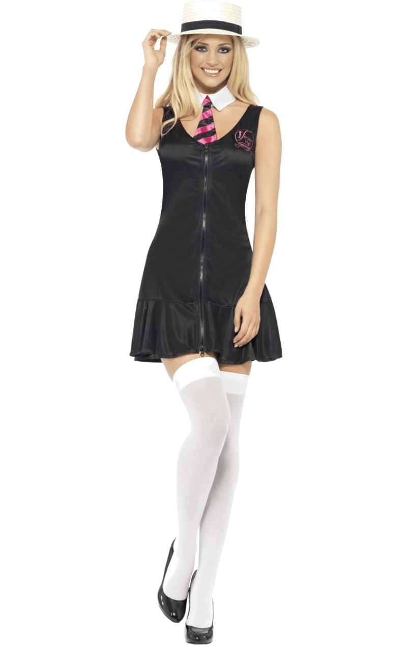 Adult Fever School Girl Costume Joke.co.uk
