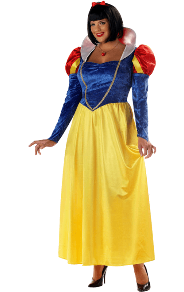 Classic Snow White Costume Plus Size Uk 4028