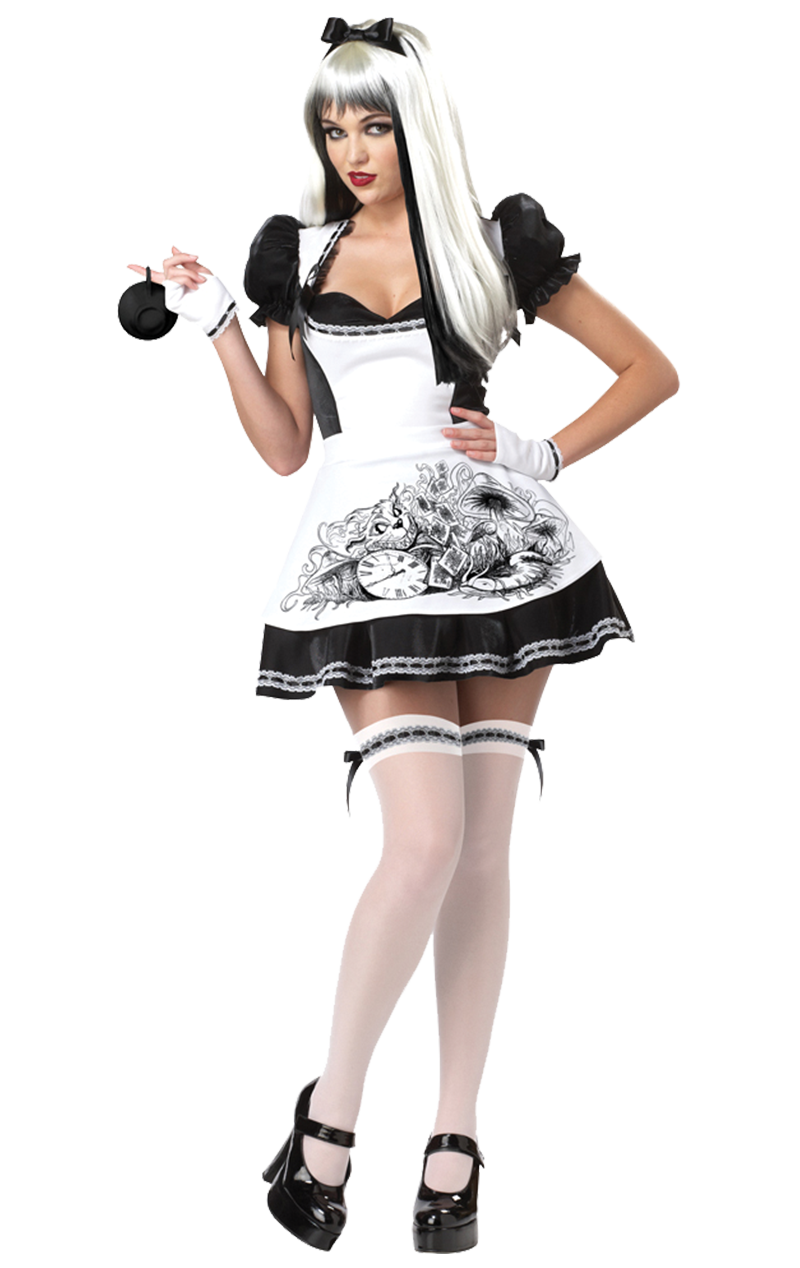 Adult Dark Alice Halloween Costume Joke.co.uk