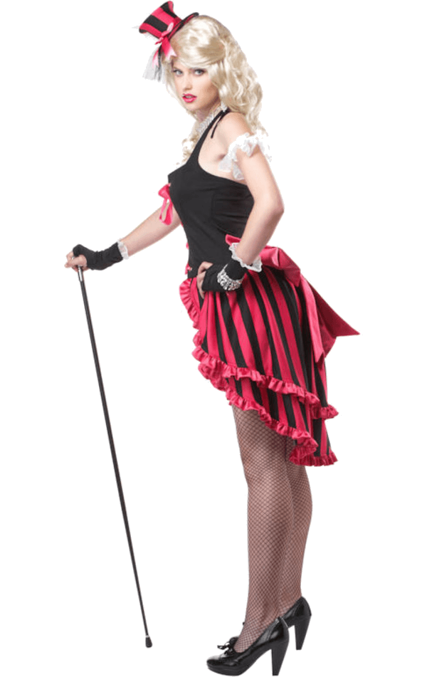 Adult Parisian Showgirl Costume | Joke.co.uk
