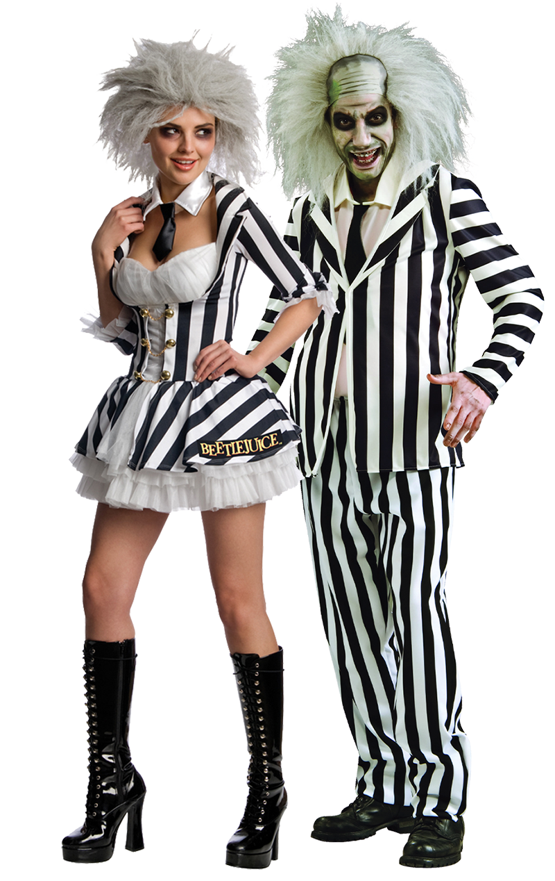 Beetlejuice Couples Costume | Joke.co.uk