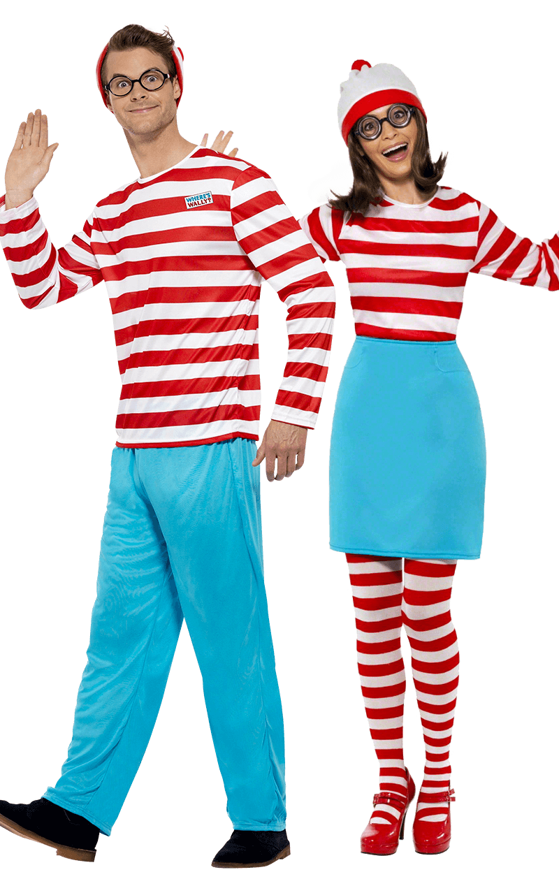 Where's Wally Couples Costume | Joke.co.uk