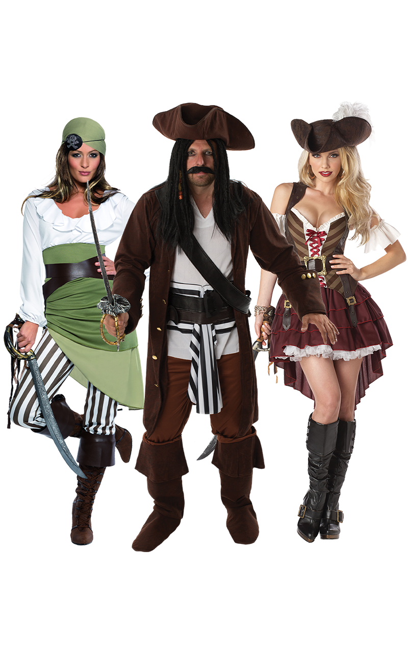 Pirate Crew Group Costume | Joke.co.uk